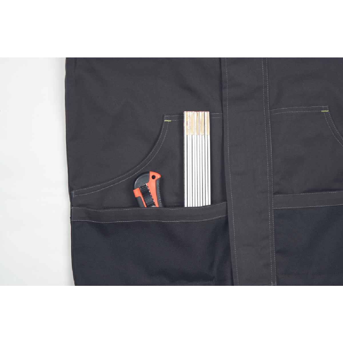 ΜΠΟΥΦΑΝ ΕΡΓΑΣΙΑΣ GREENDALE ΑΝΘΡΑΚΙ/ΛΑΙΜ 65%poly-35%cott, 270 g/m² No 54/L - Image 9