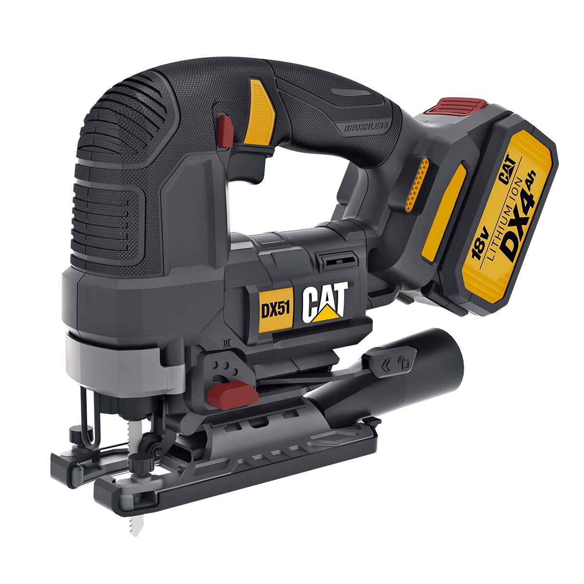 CAT Solo Σέγα Brushless 18V DX51B - Image 2