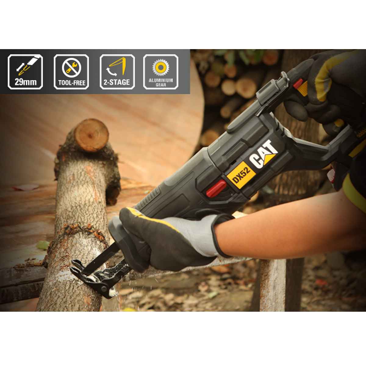 CAT Solo Sega a gattuccio Brushless 18V DX52B - immagine 3