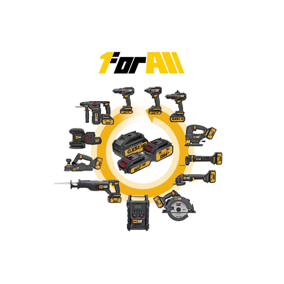 CAT Solo Sega a gattuccio Brushless 18V DX52B - immagine 5