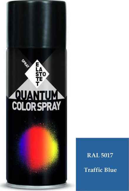 Σπρέι μπλε σκούρο ''traffic blue'' Quantum RAL 5017 - 400ml - Image 3