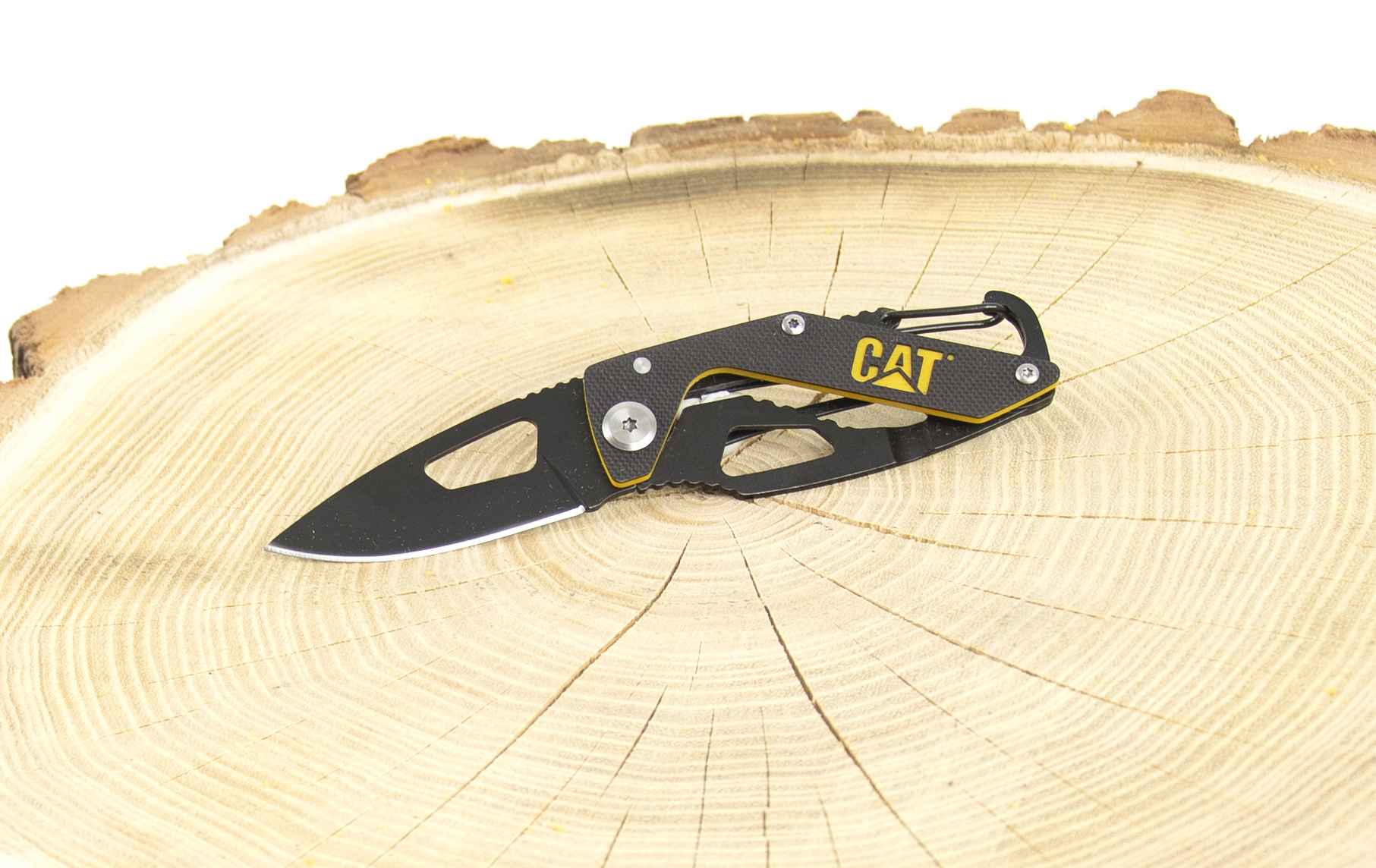 CAT Coltello pieghevole con gancio 13,3 cm 980266IG - immagine 9