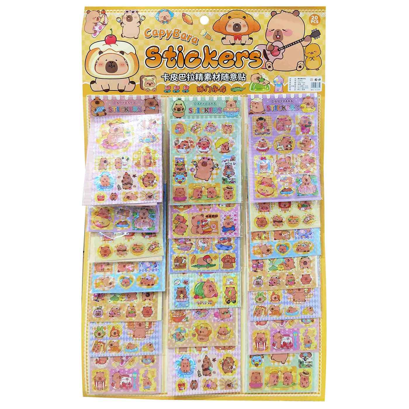 Αυτοκόλλητα Laser Αρκούδες 16x10cm JustNote 381983