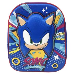 Τσάντα Πλάτης Νηπίου Sonic 3d 31cm Sonic