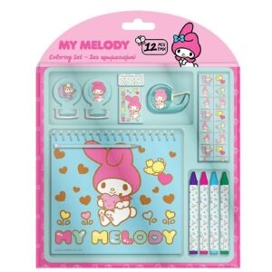 Σετ Χρωματισμού my Melody 12τεμ 17,5x18,5x2cm My Melody 000490175
