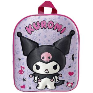 Τσάντα Πλάτης Νηπίου Kuromi 3d 31cm Kuromi 1000EVA31-4251