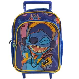 Τσάντα Τρόλευ Νηπίου Stitch με  Μπροστινή Τσέπη 29cm Stitch