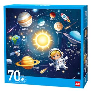 Παζλ 70 τεμ Διάστημα 25x25x5cm ToyMarkt 891904