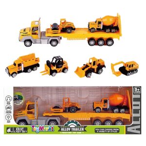 Μεταλλική Νταλίκα Friction & Δομικά Οχήματα 30x11x5cm ToyMarkt 902269