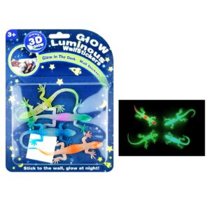 Φωσφορίζοντα Ερπετά σε Καρτέλα 16x21x1.5cm ToyMarkt 913614
