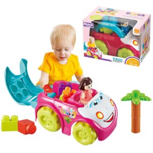 Αυτοκινητάκι Τουβλάκια 10 τεμ 25x16x17cm ToyMarkt 95451