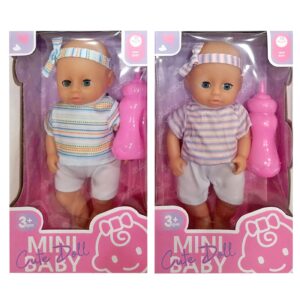 Μωρό 22cm με Μπιμπερό 13x23x7cm ToyMarkt 98260