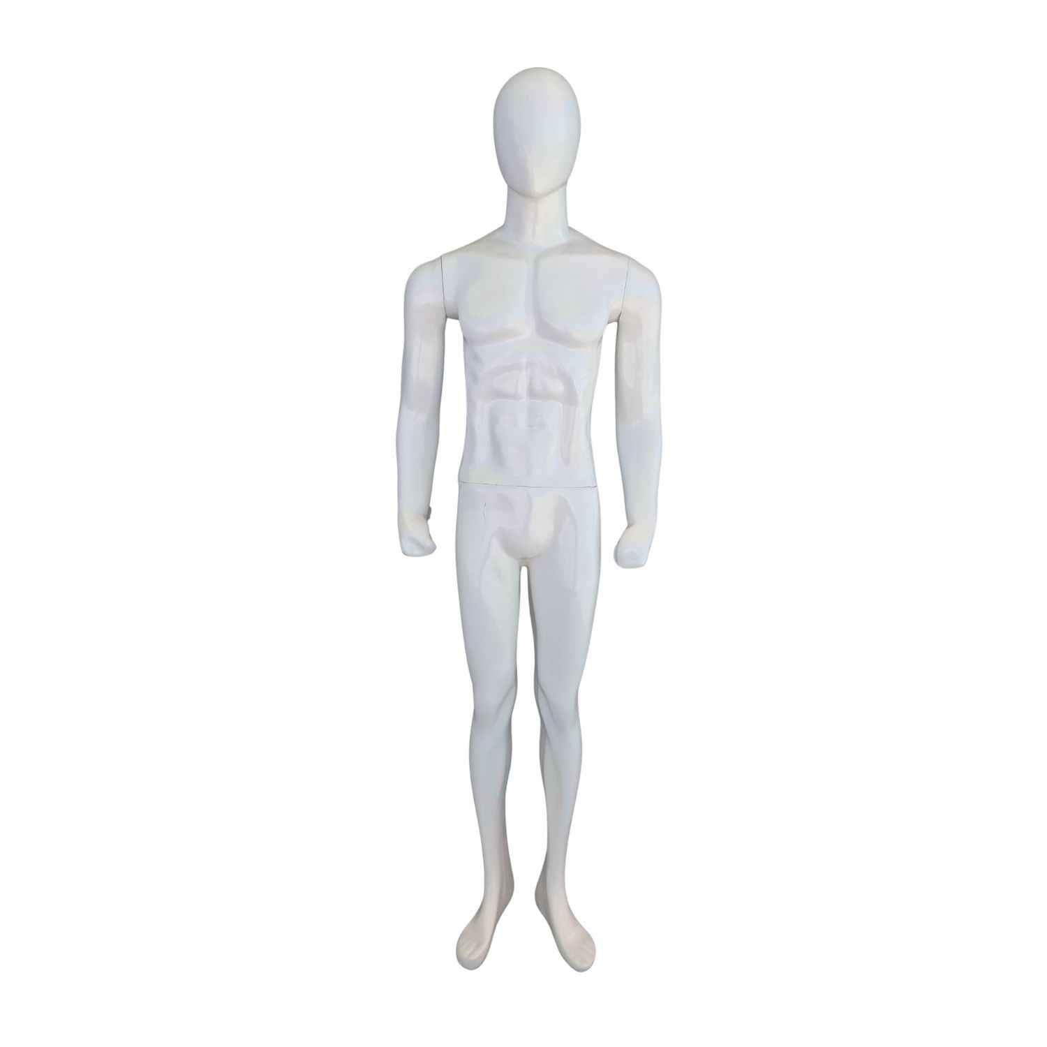 Bambola da vetrina bianca