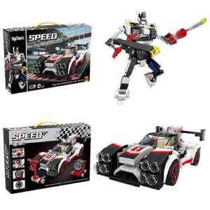 Τουβλάκια 341τεμ-ρομπότ-oxhma Pull Back 38x26x5cm ToyMarkt 95436