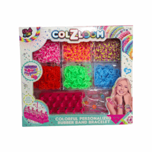 Σετ κατασκευής βραχιολιών DIY με λαστιχάκια - 16315DIY - 004265