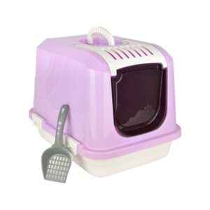 Λεκάνη γάτας κλειστή - Alice Lux - 50x37x38.5cm - 005265 - Purple