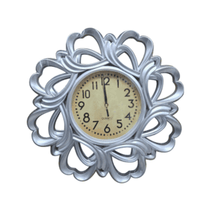 Ρολόι τοίχου Vintage - 871E - 008717 - Silver