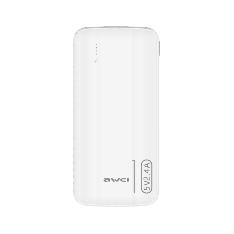 Powerbank - P20K - 10.000mah - AWEI - 009751 - White
