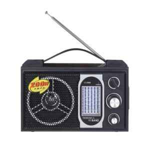 Επαναφορτιζόμενο ραδιόφωνο - R-2008A - 020085 - Black