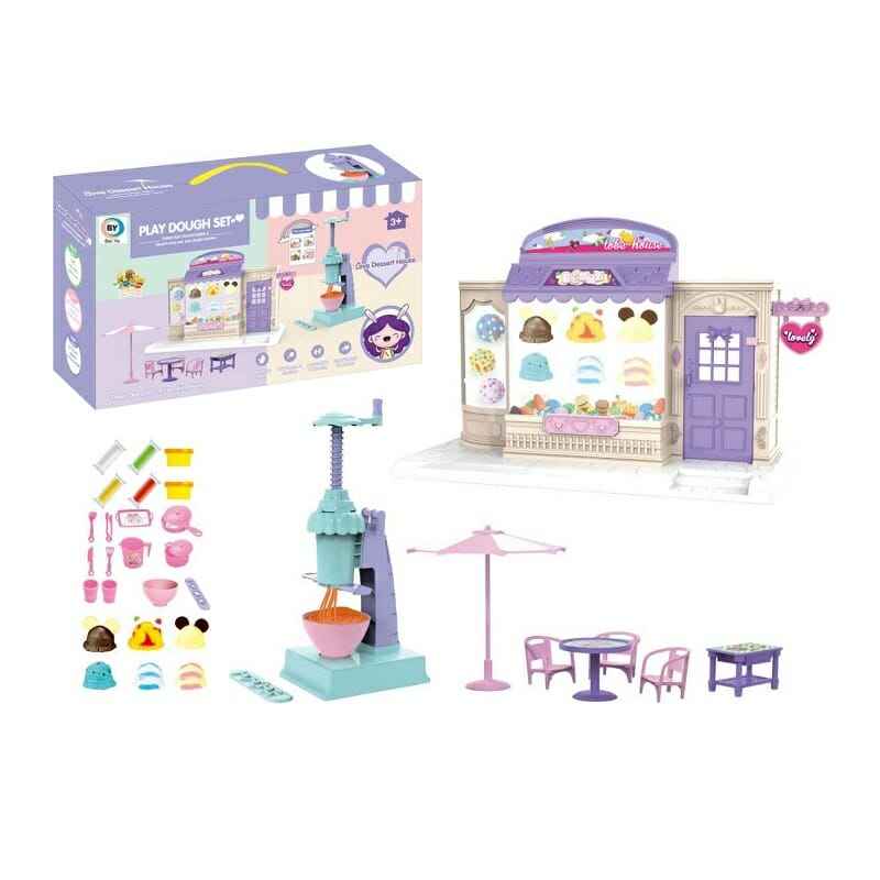 Set di costruzioni di plastilina - Pasticceria - 68954 - 052607