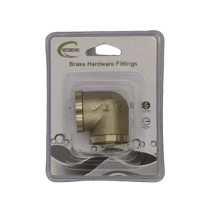 Γωνία σύνδεσης σωλήνων - Θηλυκό/Θηλυκό - 3/4" - 080076