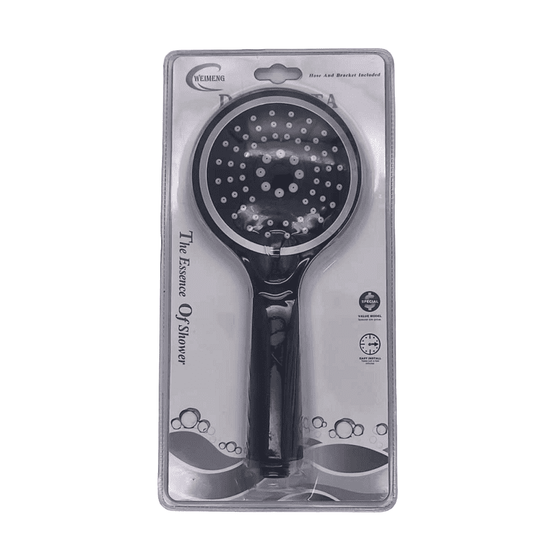 Τηλέφωνο ντους με επιλογές πίεσης - Black - 88039