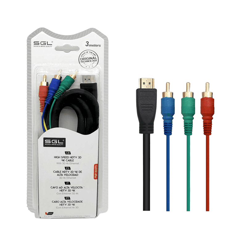 Cavo HDMI a RCA - 1592-3R - 3m - 095370