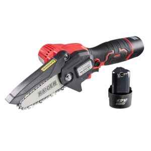 RAIDER Motosega a batteria per potatura 2x2Ah 12V 0,87kg con lama 10cm RD-GP24 075726