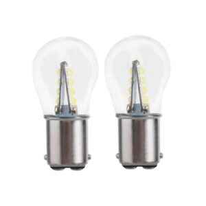 Λαμπτήρες LED διπολικοί - S25 - R-DS25D-01AU - 2pcs - 110218