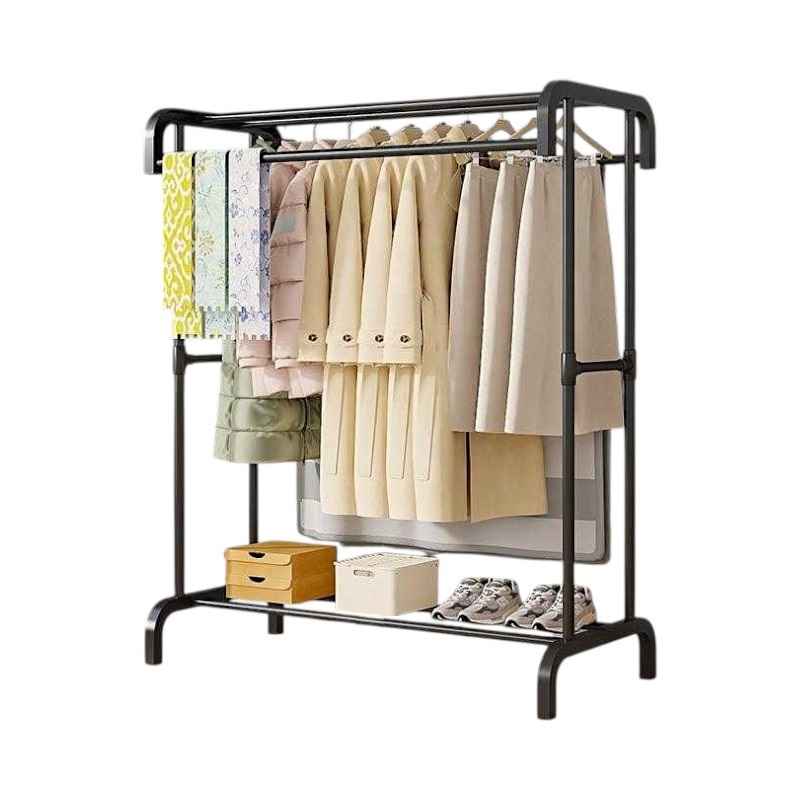 Κρεμάστρα δαπέδου με ράφι παπουτσιών - YH6805 - 114067 - Black