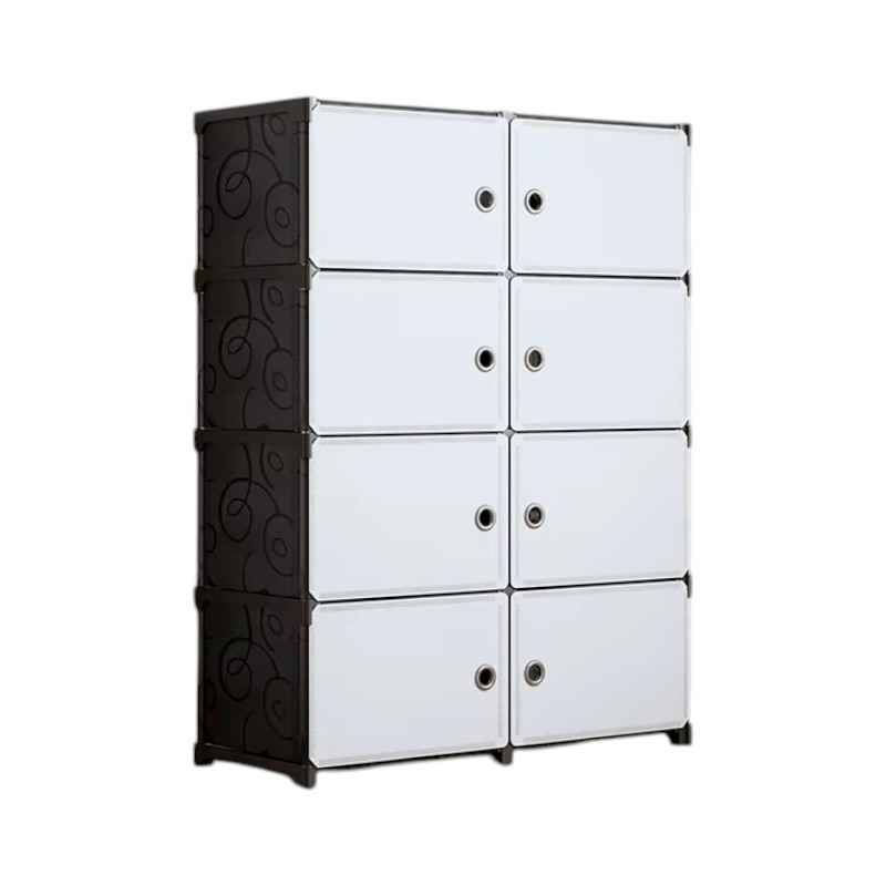 Plastic storage cabinet 8 compartments - MP12-005 - 114203