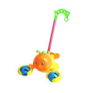 Συρόμενο παιχνίδι Καβουράκι - 198-13 - 117295 - Yellow/Orange