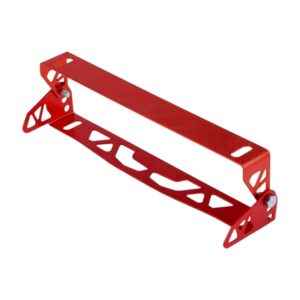 Base targhetta veicoli in alluminio - 1216704A - 120237 - Rosso