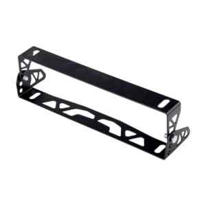 Base per targa veicoli in alluminio - 1216704A - 120237 - Nero