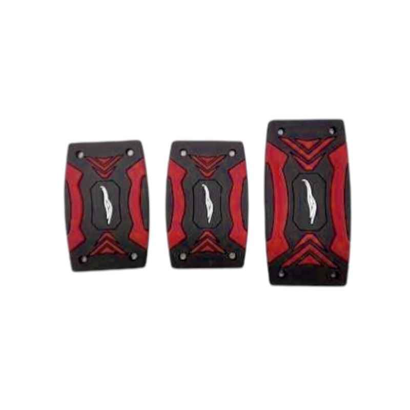 Διακοσμητικά καλύμματα πεντάλ αυτοκινήτου - R-G31112-3 - 120718 - Red