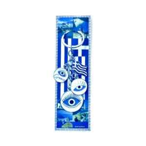 Τουριστικό μπρελόκ Souvenir - Σετ 12pcs - Greece - 127202