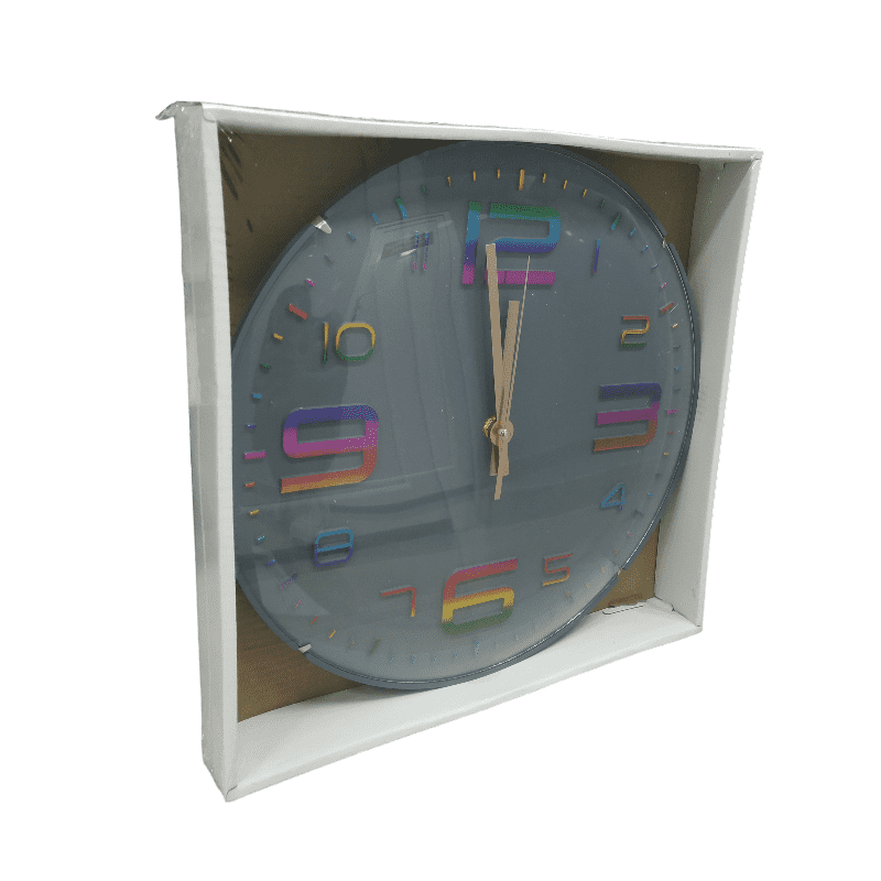 Orologio da parete - 733C - 130253 - Grigio