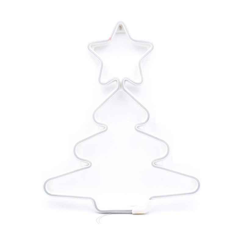Χριστουγεννιάτικο φωτεινό διακοσμητικό LED - Δέντρο - 50cm - Cool White - 150845