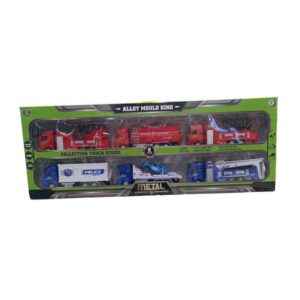 Set veicoli Vigili del Fuoco & Polizia - 6 pezzi - 183311
