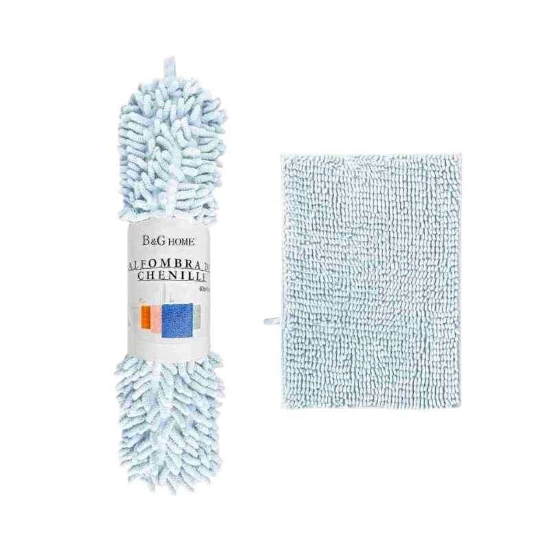 Πατάκι μπάνιου - M0842 - 50x80cm - Light Blue - 20878