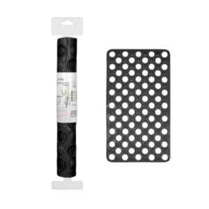 Αντιολισθητικό πατάκι μπάνιου - 6C - 36x66cm - Black - 21081