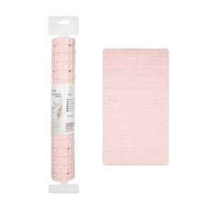 Αντιολισθητικό πατάκι μπάνιου - M0826 - 36x66cm - Light Pink - 21087
