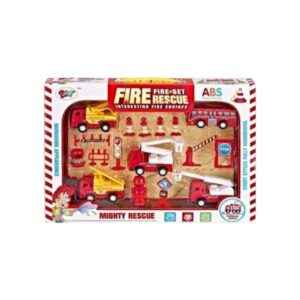 Σετ πυροσβεστικά οχήματα με αξεσουάρ - 333-65 - 215486