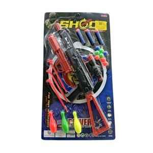 Παιδικό όπλο στόχου με μαλακές σφαίρες - Soft Gun - 579-70 - 215601