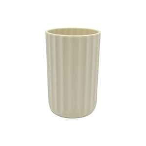 Θήκες οδοντόβουρτσας πλαστικές σε σετ 5Χ - Beige - 21561