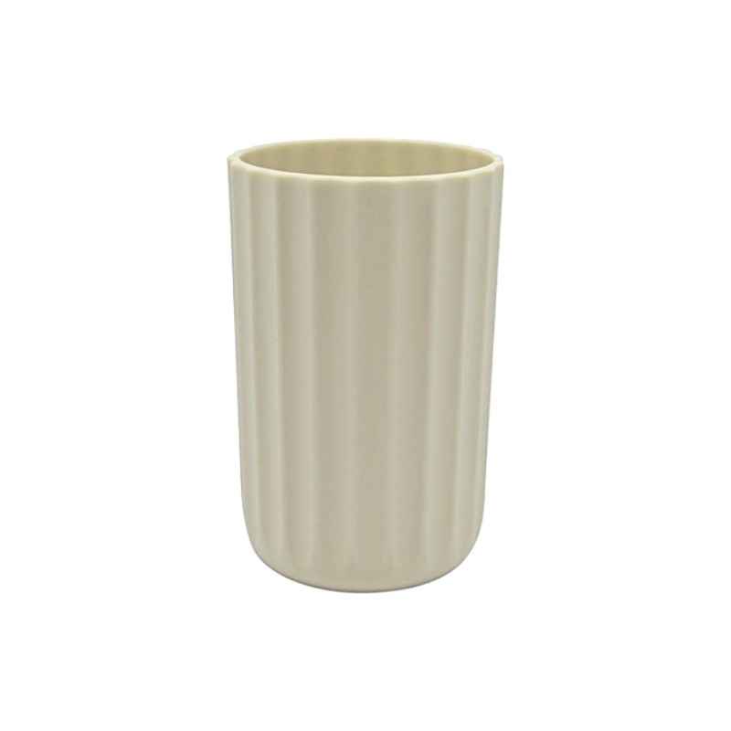 Custodie per spazzolini da denti in plastica set da 5X - Beige - 21561