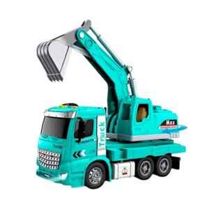 Ηλεκτρονικό όχημα Εκσκαφέας με ήχο & φωτισμό - HT9802W - 215677