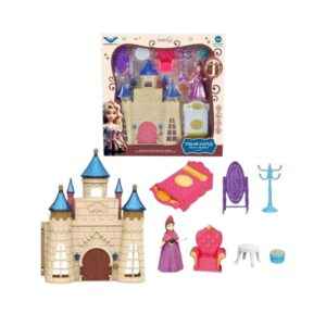 Mini κάστρο πριγκίπισσας με αξεσουάρ - 1384 - 215725