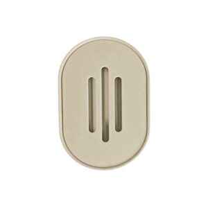 Σαπουνοθήκες μπάνιου πλαστικές σε σετ 9Χ - Beige - 21574