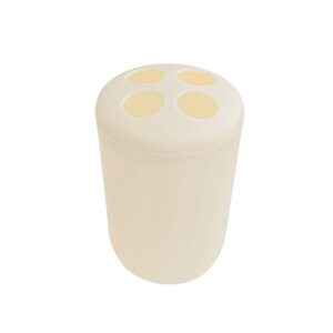 Θήκες οδοντόβουρτσας πλαστικές σε σετ 5Χ - Beige - 21578